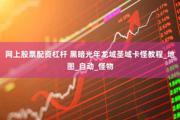 网上股票配资杠杆 黑暗光年龙域圣域卡怪教程_地图_自动_怪物